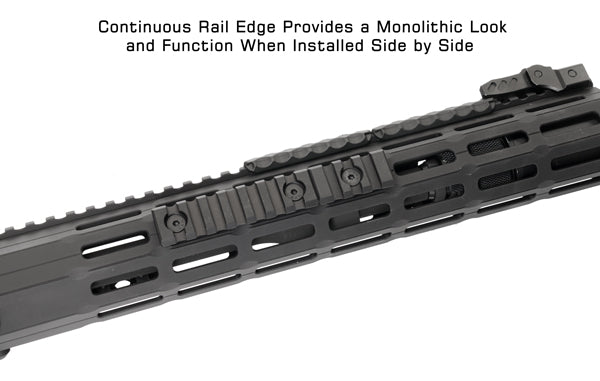 UTG PRO® 3-Slot M-LOK® Picatinny Rail Section, Matte Black - Eminent Paintball And Airsoft