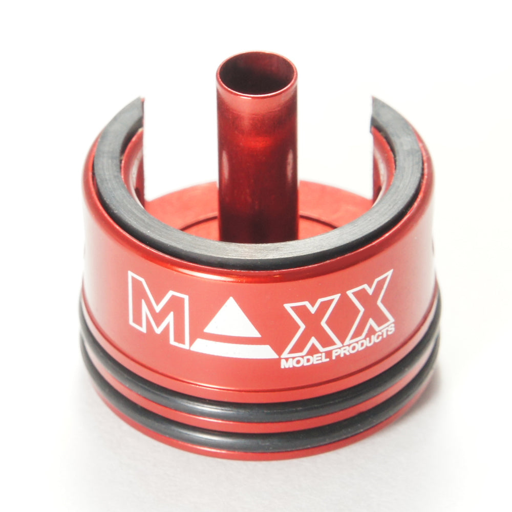 Maxx Model CNC Aluminum Double O-Ring AEG Cylinder Head - Eminent Paintball And Airsoft