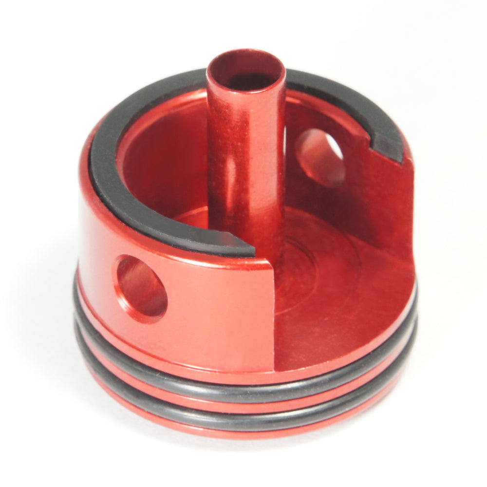 Maxx Model CNC Aluminum Double O-Ring AEG Cylinder Head - Eminent Paintball And Airsoft