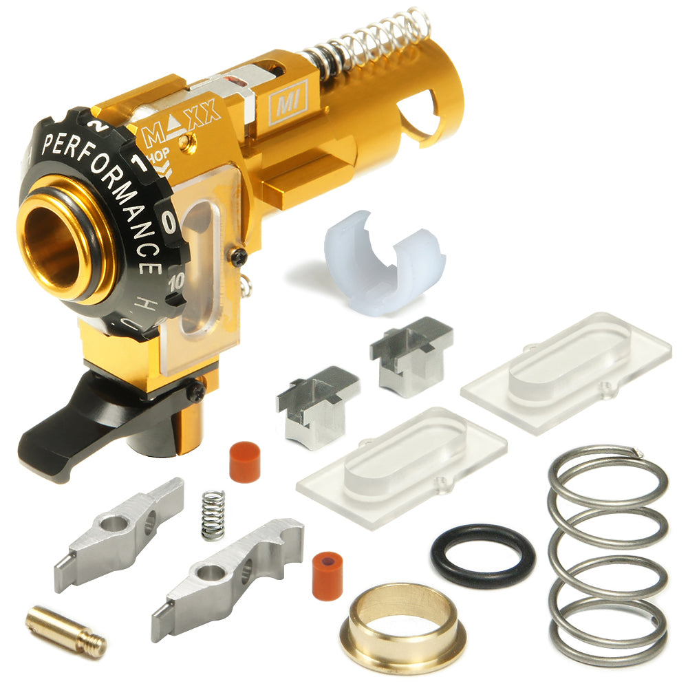 SINAIRSOFT Tactical PRO CNC Aluminum Red Hop-Up Chamber – AEG M Series Ver.2 Gearbox