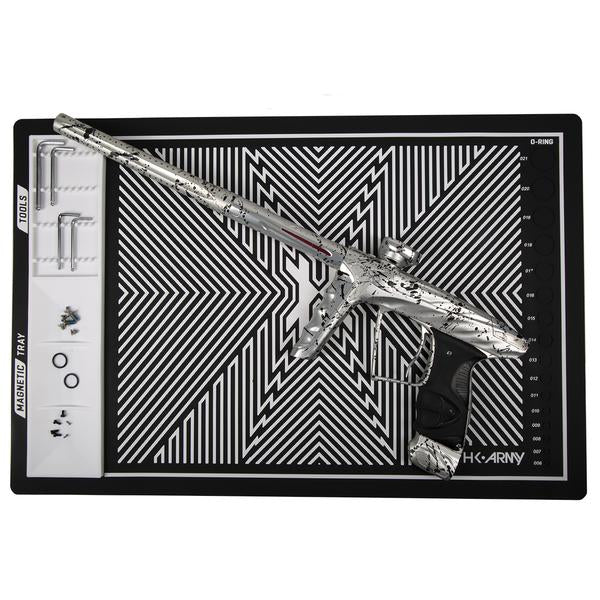 MagMat - Magnetic Tech Mat - Black/White - Eminent Paintball And Airsoft