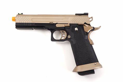 AW Custom Hi-Capa Competition Grade Gas Blowback Airsoft Pistol - Eminent Paintball And Airsoft