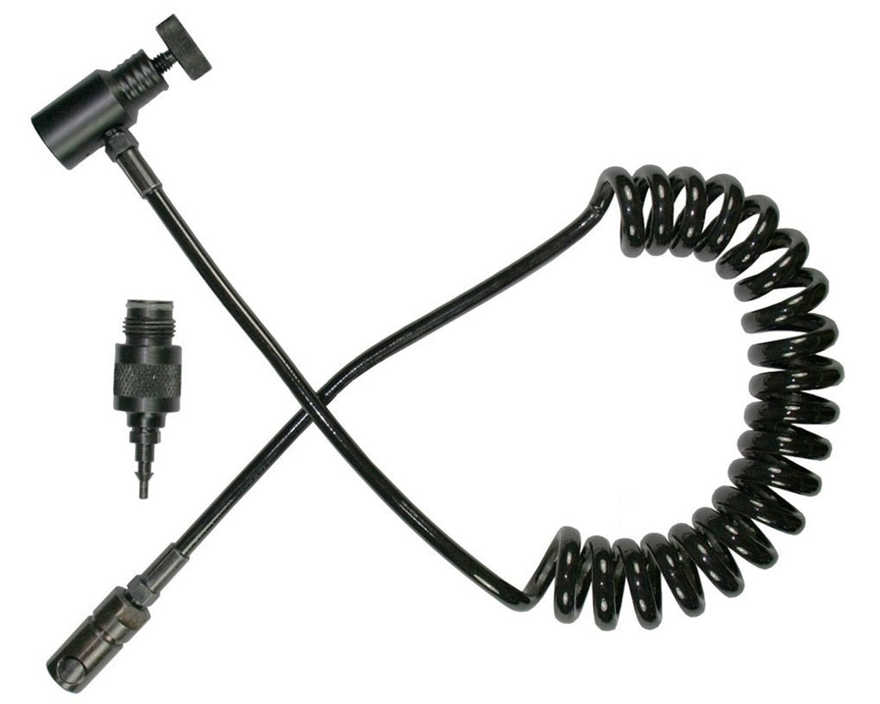 Tippmann Connex Coiled Remote Line W/ Quick Disconnect - Eminent Paintball And Airsoft