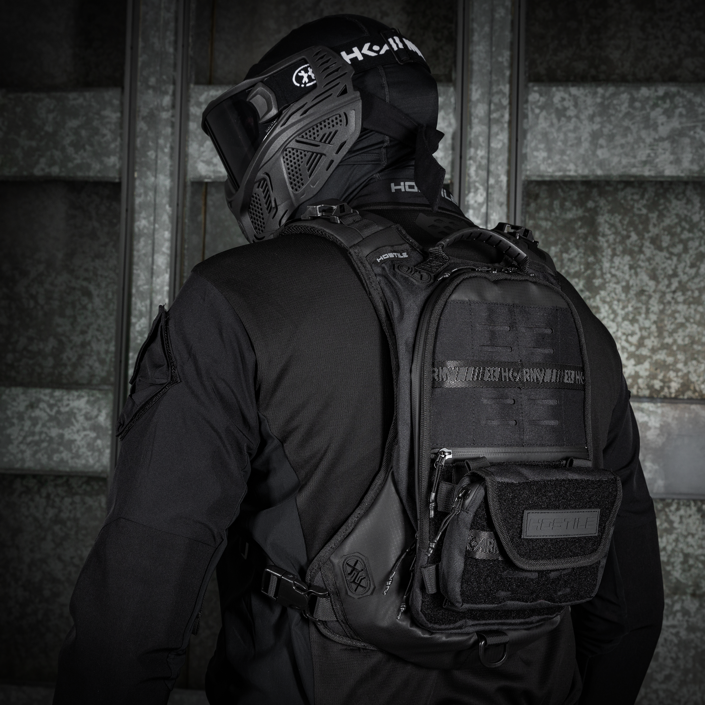 HK Army Hostile CTS Reflex Backpack - Black - Eminent Paintball And Airsoft