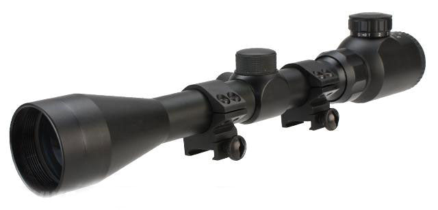 Matrix 3-9x40 Dual Illuminated Rifle Scope w/ Scope Rings - Eminent Paintball And Airsoft