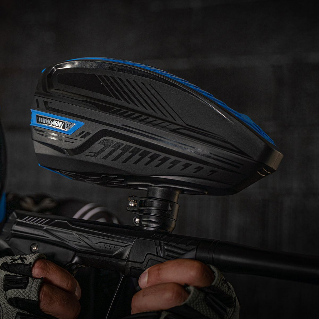 TFX 3 Loader - Black/Blue - Eminent Paintball And Airsoft