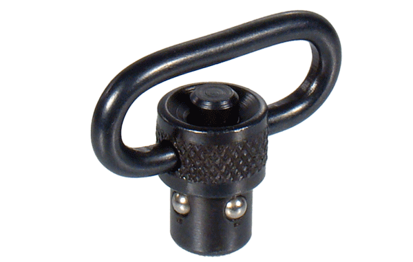 UTG® Standard Push Button QD Sling Swivel, 1" Loop - Eminent Paintball And Airsoft