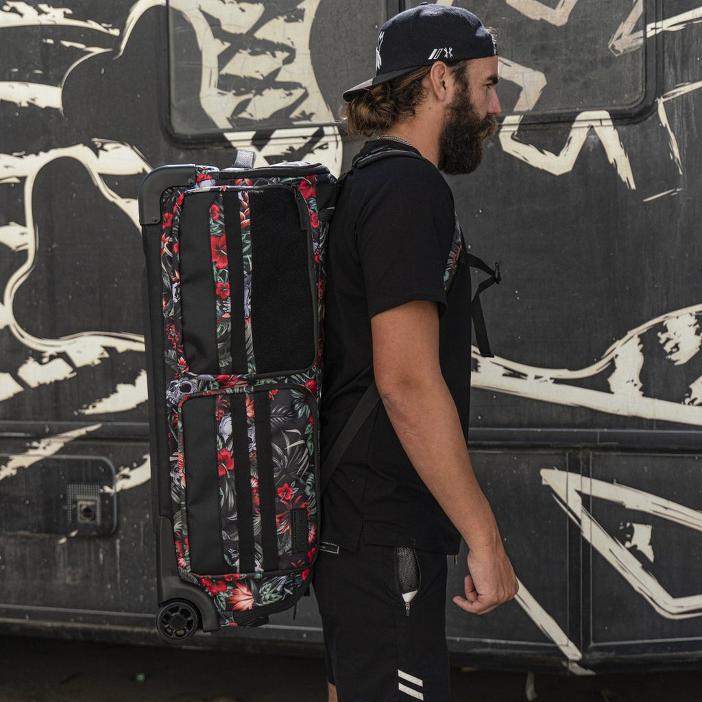 Expand 75L - Roller Gear Bag - Tropical Skull - Eminent Paintball And Airsoft