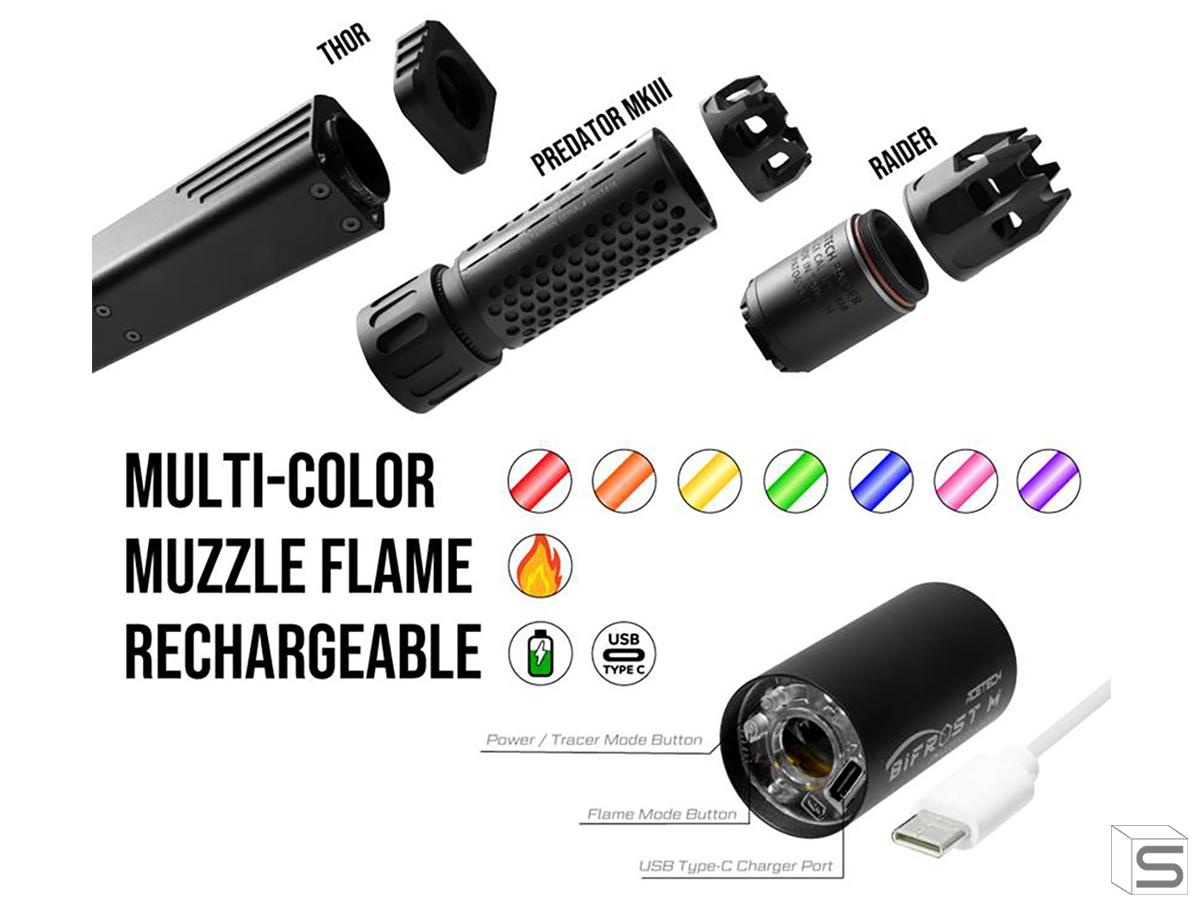 AceTech Bifrost M Drop-In RGB Rechargeable Tracer Unit - Eminent Paintball And Airsoft