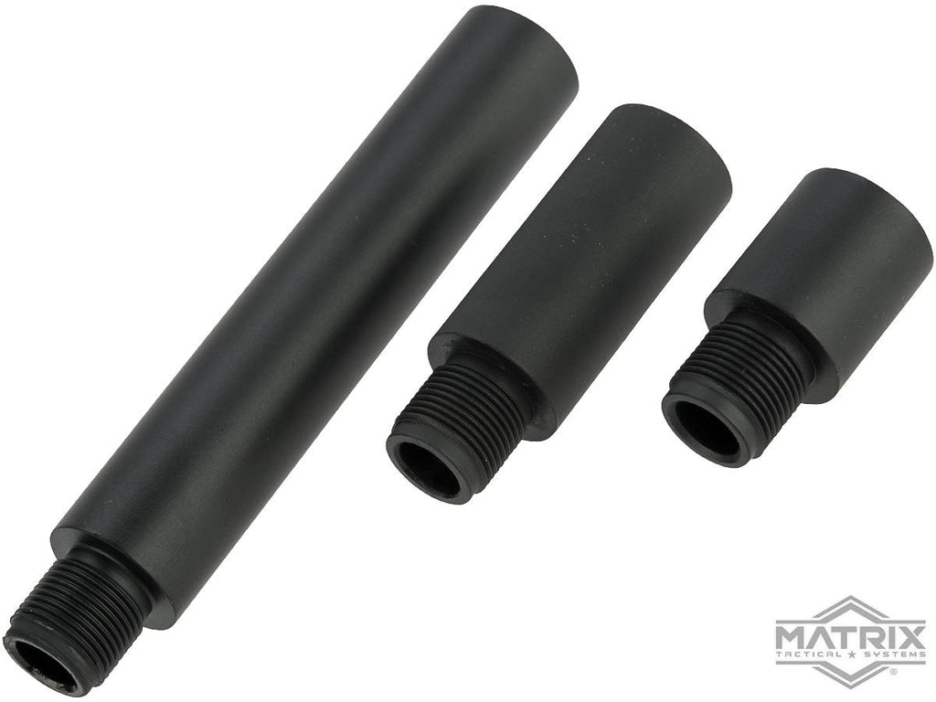 APS M4 CQB-R Convertible Barrel Adapter / Extension Set (Thread: 14mm- Negative) - Eminent Paintball And Airsoft