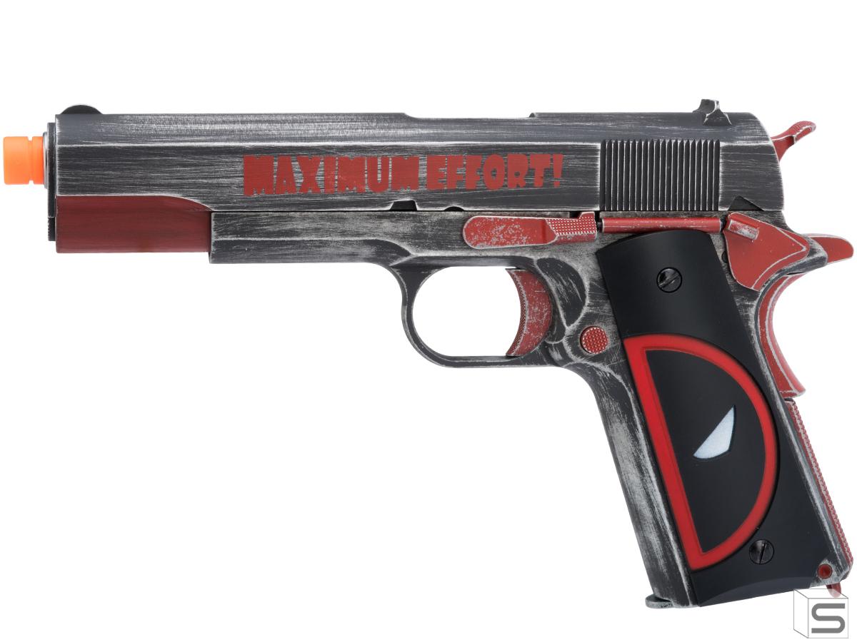 AW Custom "Maximum Effort" 1911 Gas Blowback Airsoft GBB Pistol - Eminent Paintball And Airsoft