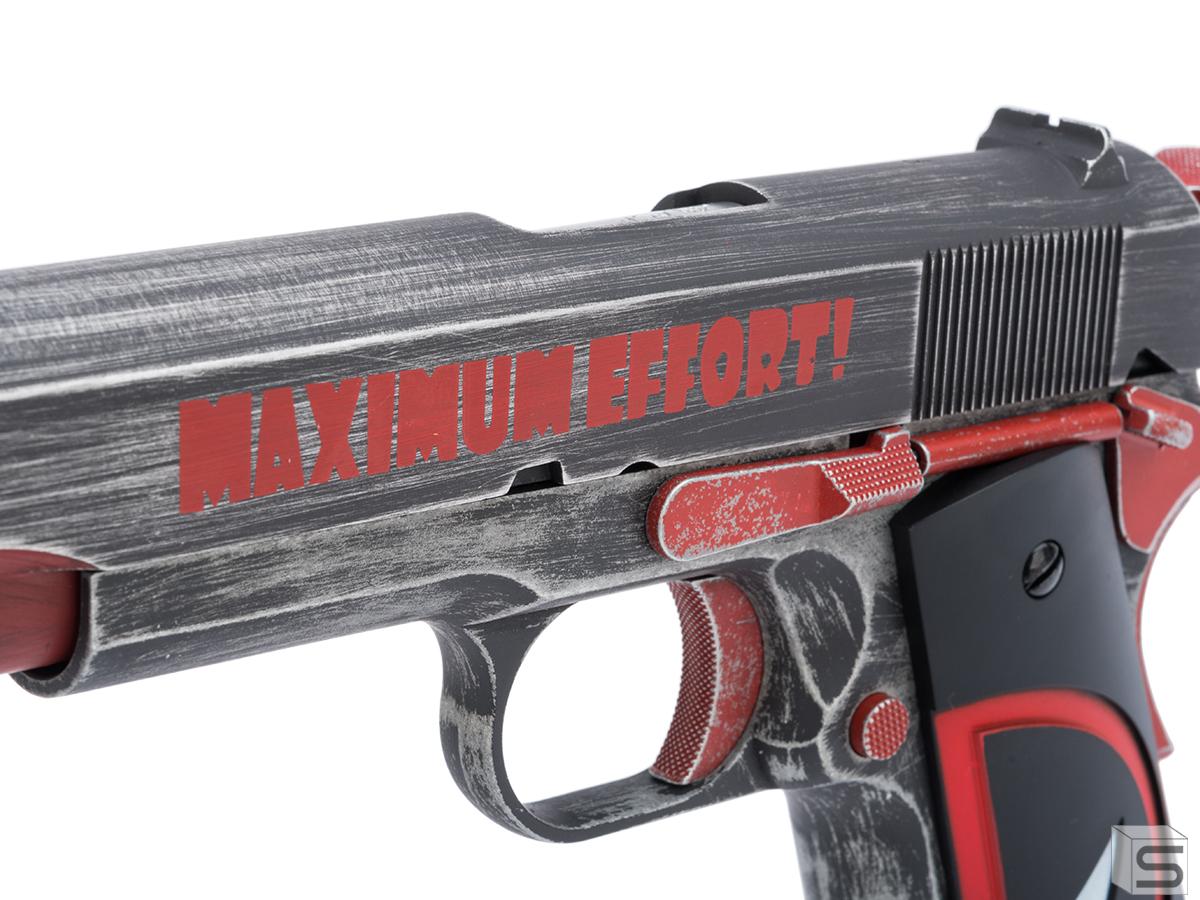 AW Custom "Maximum Effort" 1911 Gas Blowback Airsoft GBB Pistol - Eminent Paintball And Airsoft