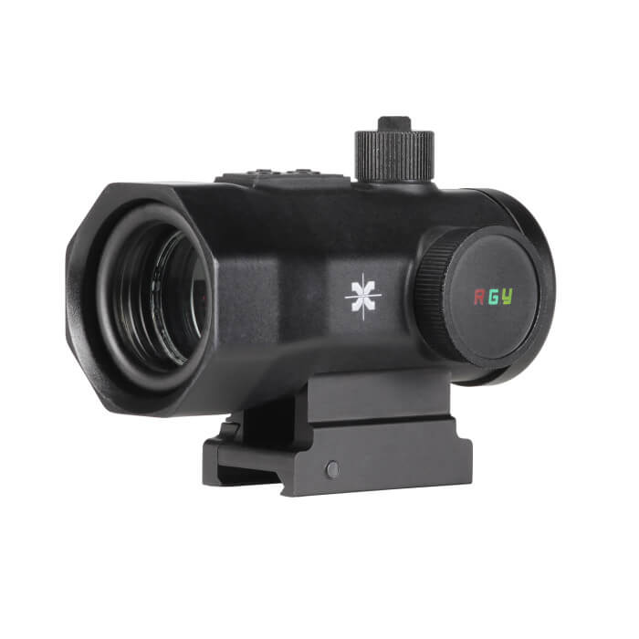 Axeon Optics RGY Red-Green-Yellow Rifle Dot Sight - Eminent Paintball And Airsoft
