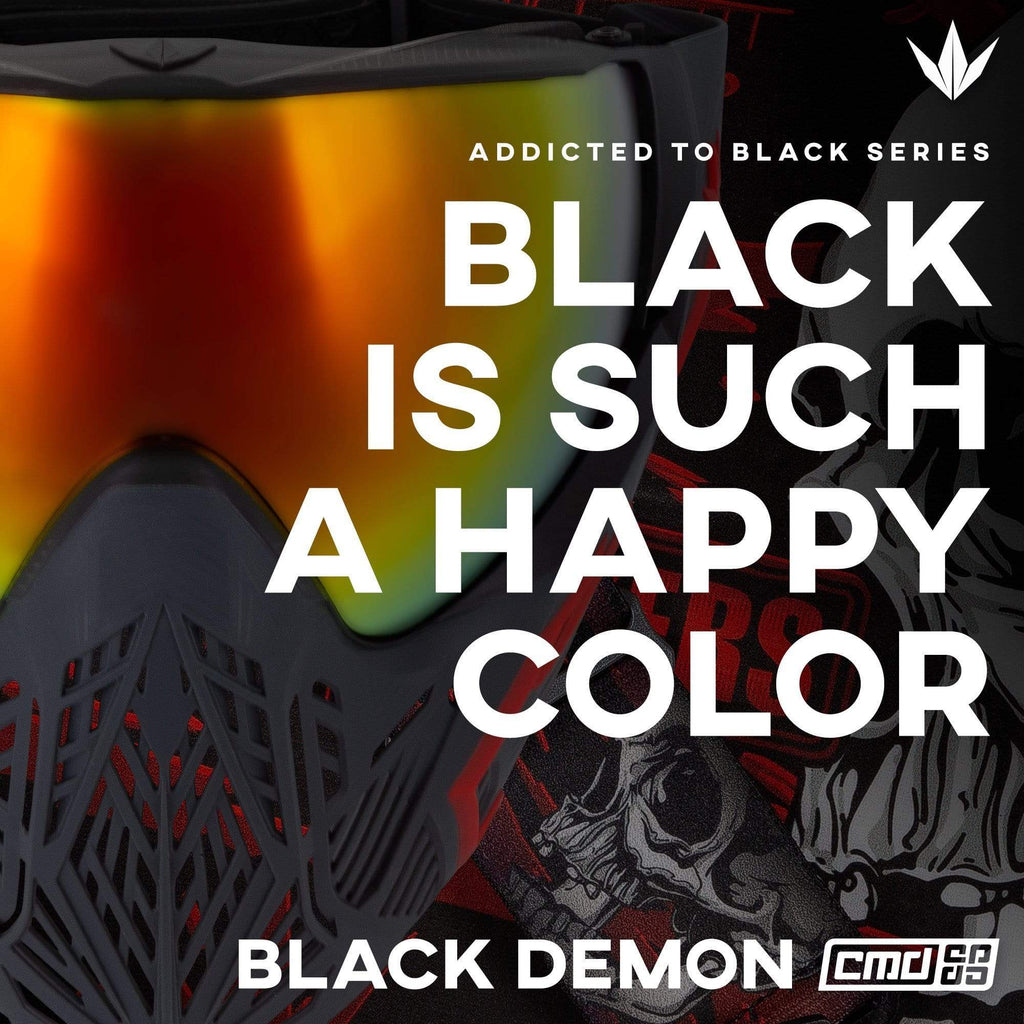 BunkerKings - CMD Goggle - Black Demon - Eminent Paintball And Airsoft