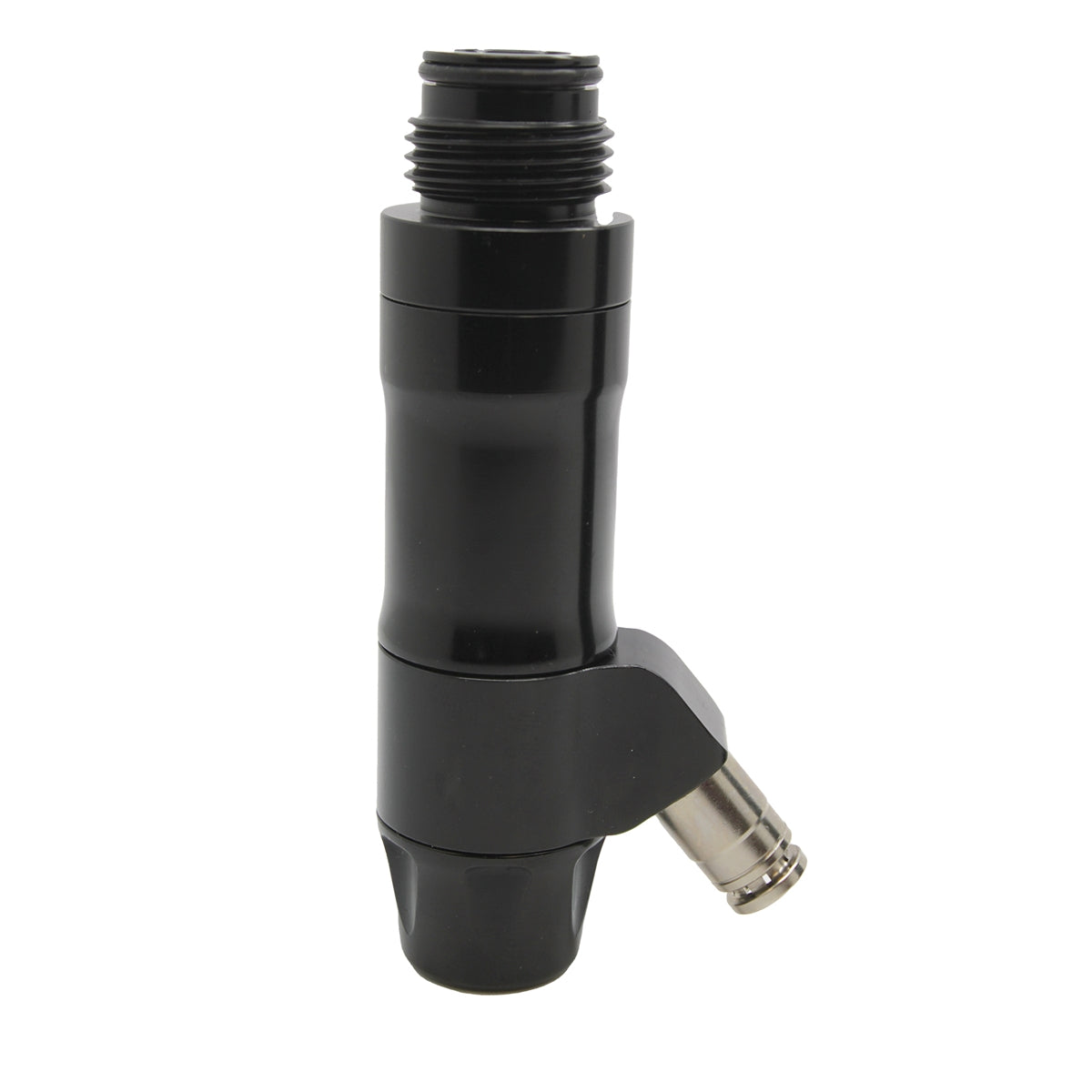 HPR - High Pressure Regulator - Polished Black - Eminent Paintball And Airsoft