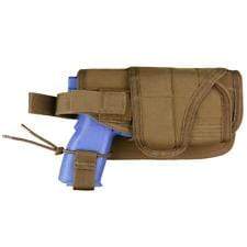 Condor Horizontal MOLLE Ready Holster (Color: Tan) - Eminent Paintball And Airsoft