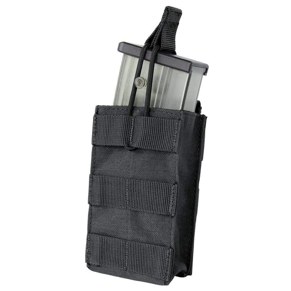 Condor Single Open Top Magazine Pouch for G36 Magazines (Color: Black) - Eminent Paintball And Airsoft