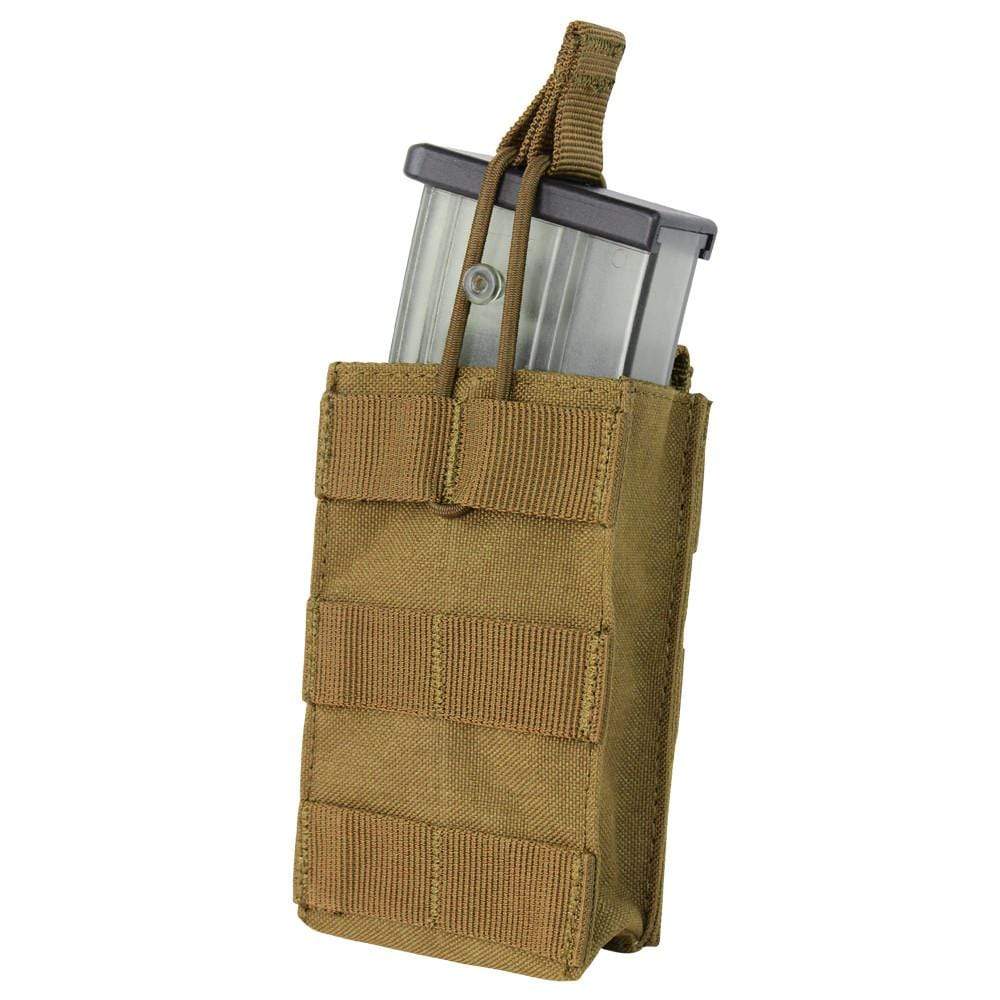 Condor Single Open Top Magazine Pouch for G36 Magazines (Color: Coyote) - Eminent Paintball And Airsoft