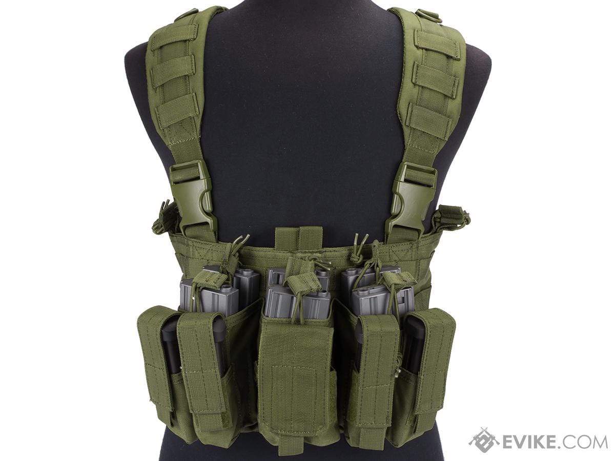 Condor Gen 5 Tactical MOLLE Recon Chest Rig (Color: OD Green) - Eminent Paintball And Airsoft