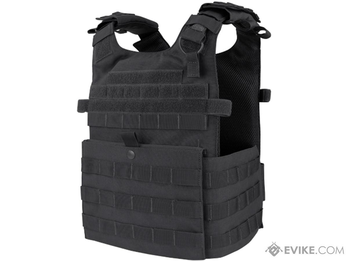 Condor Gunner Plate Carrier (Color: Black) - Eminent Paintball And Airsoft