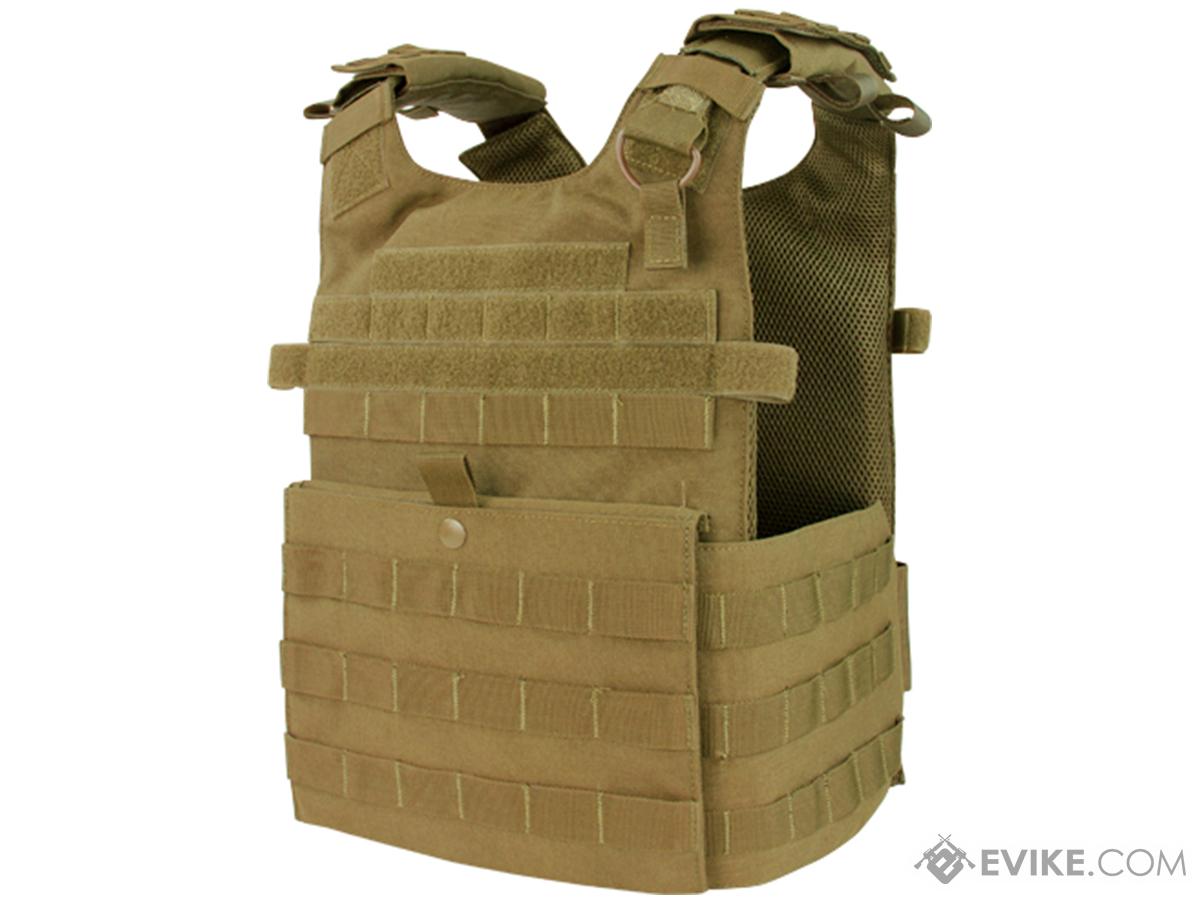 Condor Gunner Plate Carrier (Color: Coyote Brown) - Eminent Paintball And Airsoft