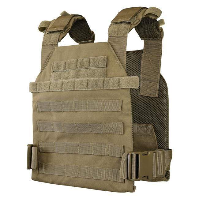 Condor Sentry Plate Carrier (Color: Coyote) - Eminent Paintball And Airsoft