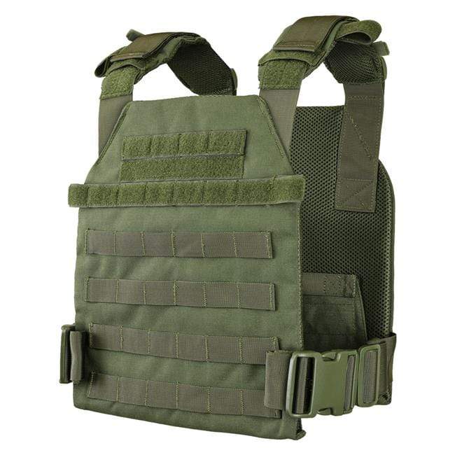 Condor Sentry Plate Carrier (Color: OD Green) - Eminent Paintball And Airsoft