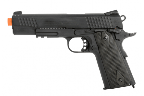 Colt Licensed 1911 Tactical Full Metal CO2 Airsoft Gas Blowback - Black - Eminent Paintball And Airsoft