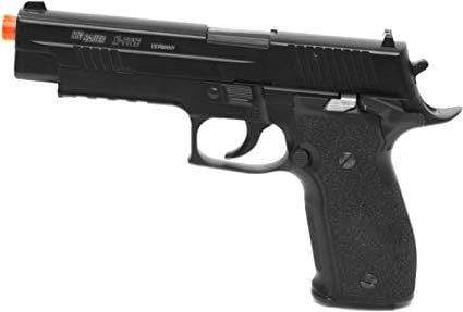 SIG Sauer X-Five CO2 Powered Blowback Airsoft Pistol (Color: Black) - Eminent Paintball And Airsoft