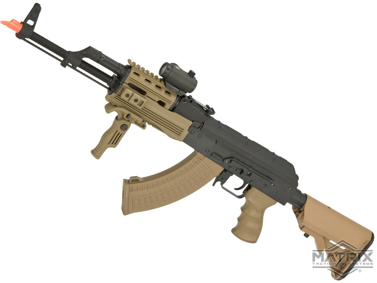 Matrix Field Ops Series AK74 Legionnaire Airsoft AEG Package by CYMA (Color: Desert) - Eminent Paintball And Airsoft