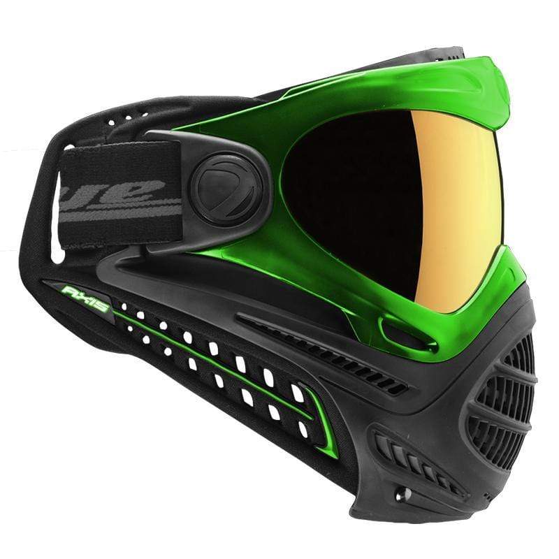 DYE Axis Pro Goggle - Green Northern Lights - Eminent Paintball And Airsoft
