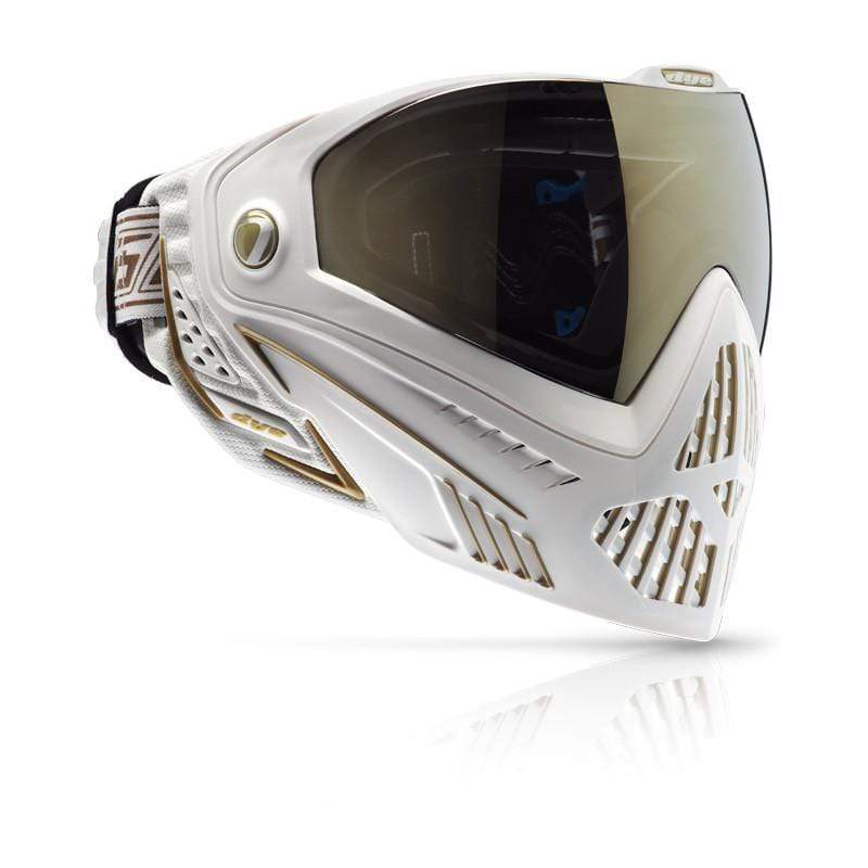 DYE i5 Goggle - White/Gold - Eminent Paintball And Airsoft
