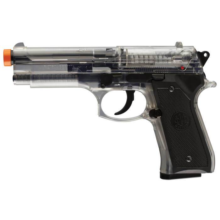 BERETTA 92FS SPRING AIRSOFT - CLEAR - Eminent Paintball And Airsoft