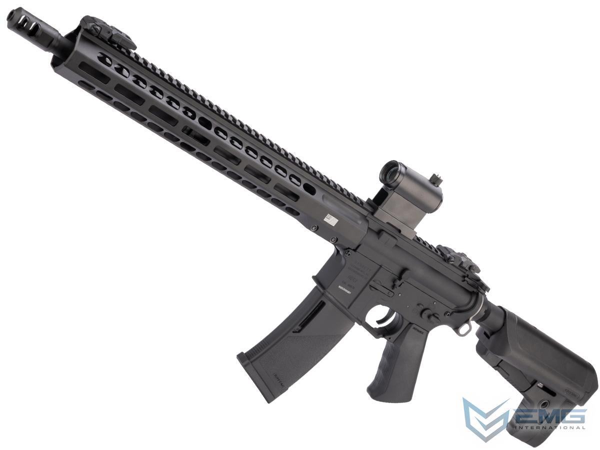 EMG / KRYTAC / BARRETT Firearms REC7 DI AR15 AEG Training Rifle (Length: Carbine / Black) - Eminent Paintball And Airsoft