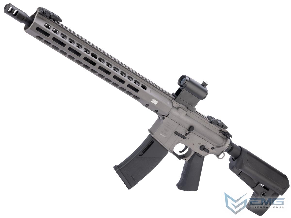 EMG / KRYTAC / BARRETT Firearms REC7 DI AR15 AEG Training Rifle (Length: Carbine / Tungsten) - Eminent Paintball And Airsoft