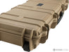 EMG Transporter Lockable 42" Hard Case w/ low-profile wheels & PnP foam (Color: Desert Tan) - Eminent Paintball And Airsoft