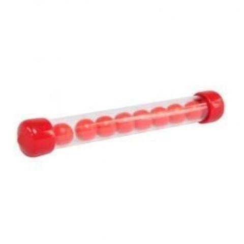 .43 CAL PEPPERSHOT PAVA LESS LETHAL LIVE AGENT PEPPER FILLED BALL (TUBE OF 10) - Eminent Paintball And Airsoft