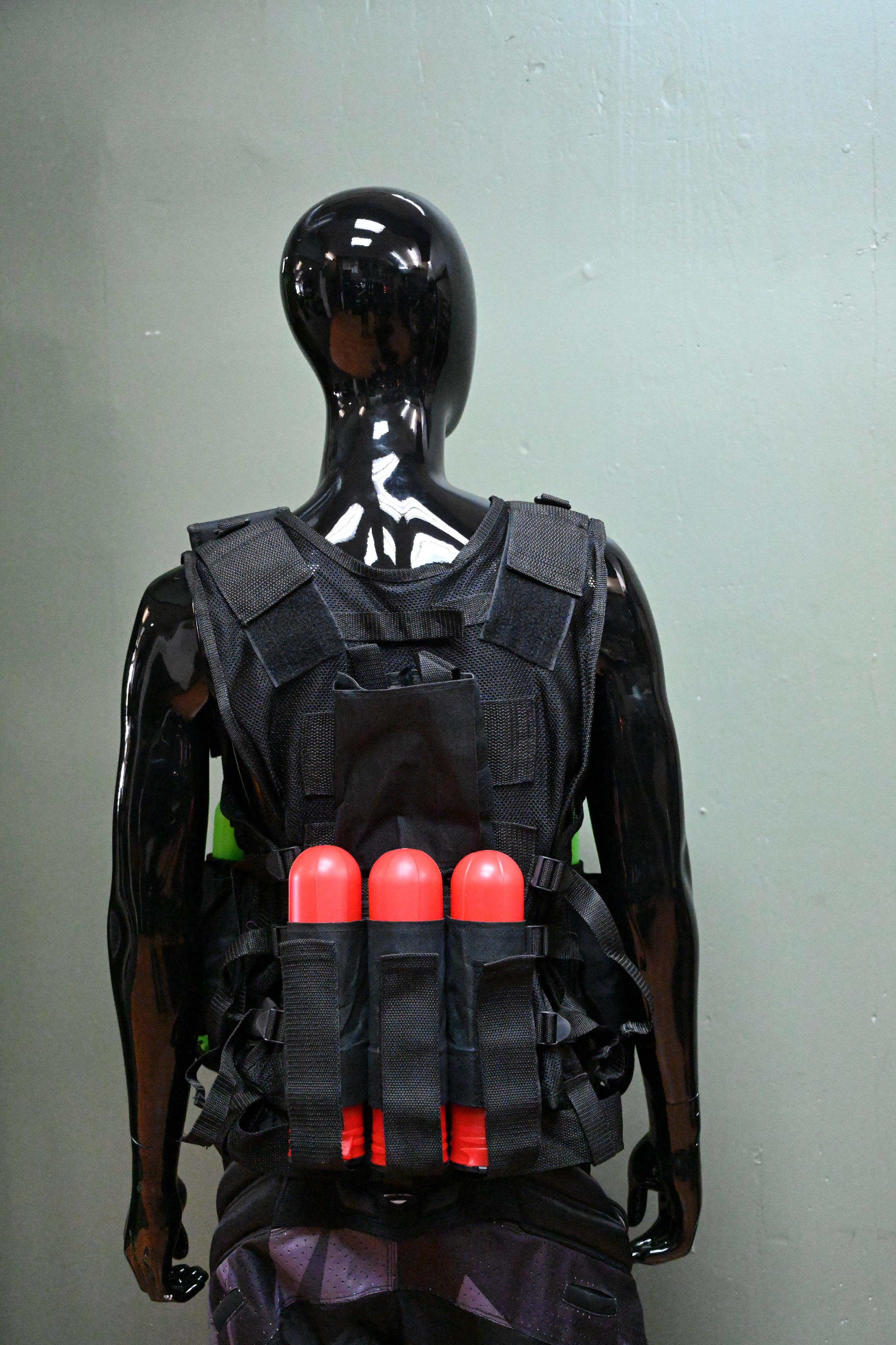 Eminent Paintball Vest - Black - Eminent Paintball And Airsoft