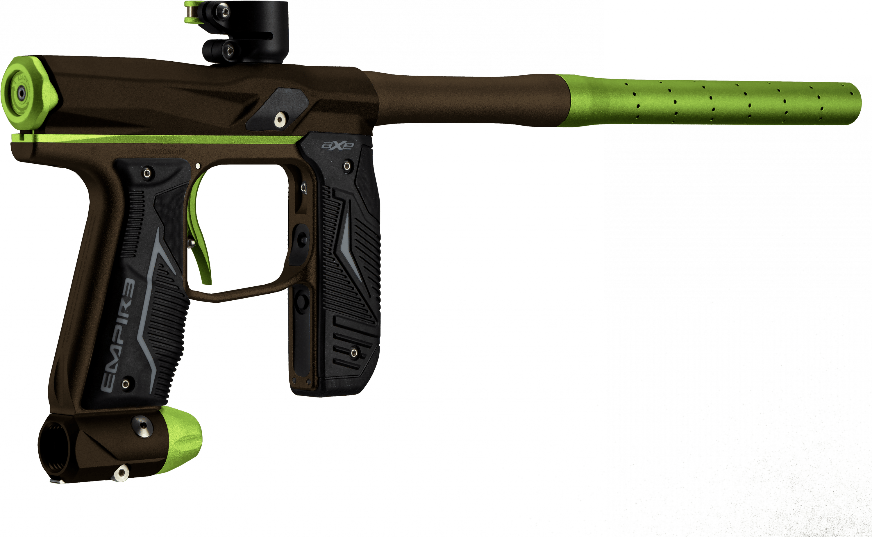 Empire Axe 2.0 Marker - Dust Green/Dust Brown - Eminent Paintball And Airsoft