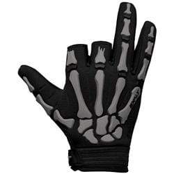 DEATH GRIP GLOVE - HALF FINGER - GREY - Eminent Paintball And Airsoft