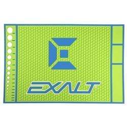 HD RUBBER TECH MAT - Lime/Blue - Eminent Paintball And Airsoft