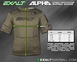 ALPHA CHEST PROTECTOR - BLACK - Eminent Paintball And Airsoft