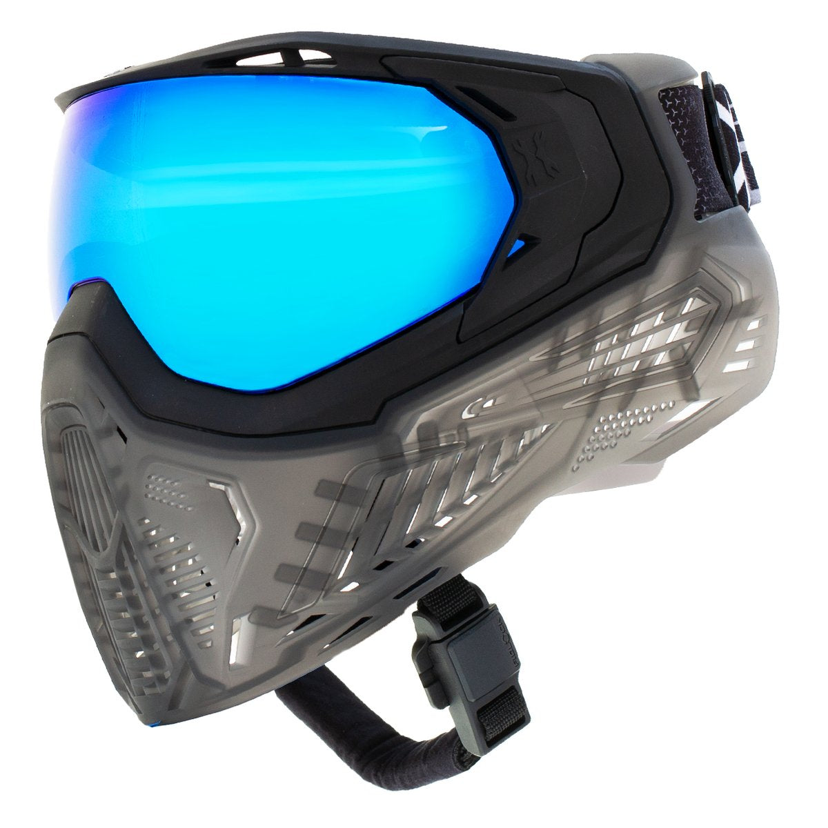 SLR Goggle - Currant (Black/Black/Smoke) Arctic Lens - Eminent Paintball And Airsoft
