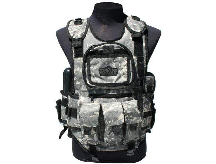 GXG -  DELUXE TACTICAL VEST (ACU) - Eminent Paintball And Airsoft