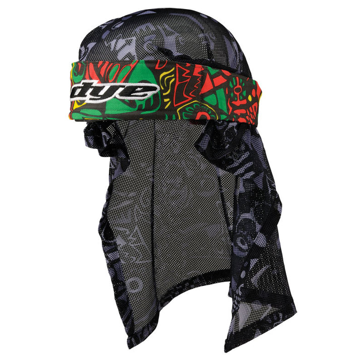 DYE HEAD WRAP - ESKIMO - RASTA - Eminent Paintball And Airsoft