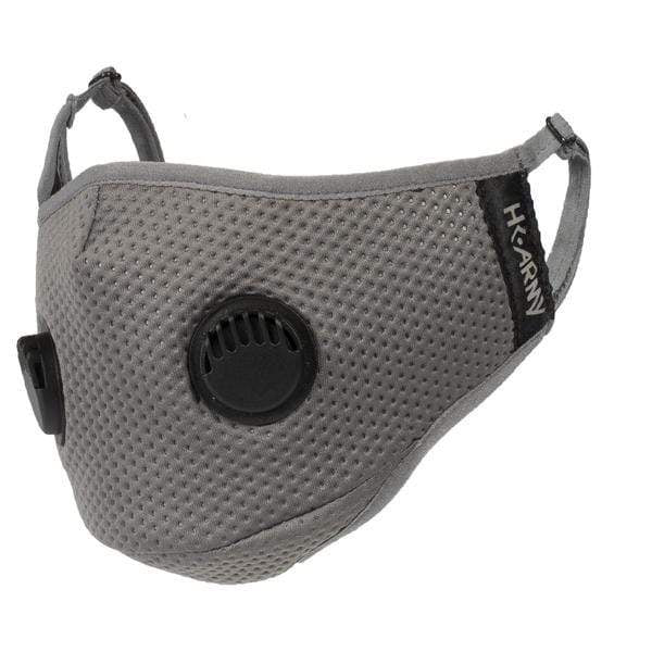 FLTRD Air - Grey - Carbon Filtered Face Mask - Eminent Paintball And Airsoft