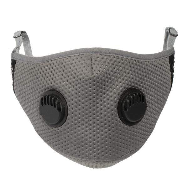 FLTRD Air - Grey - Carbon Filtered Face Mask - Eminent Paintball And Airsoft