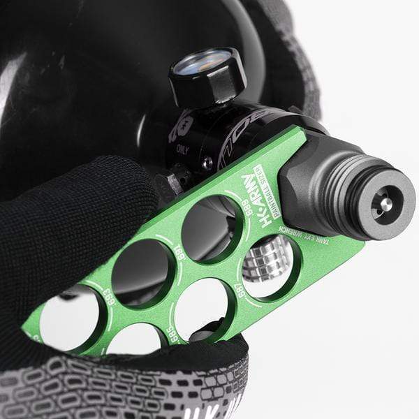 Paintball Sizer Guide - Neon Green - Eminent Paintball And Airsoft