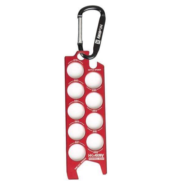 Paintball Sizer Guide - Red - Eminent Paintball And Airsoft