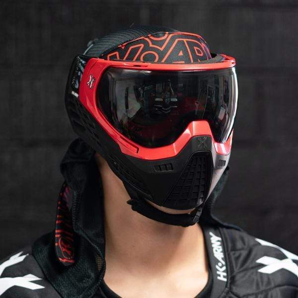 KLR Goggle Blackout Red (Red/Black) - Eminent Paintball And Airsoft